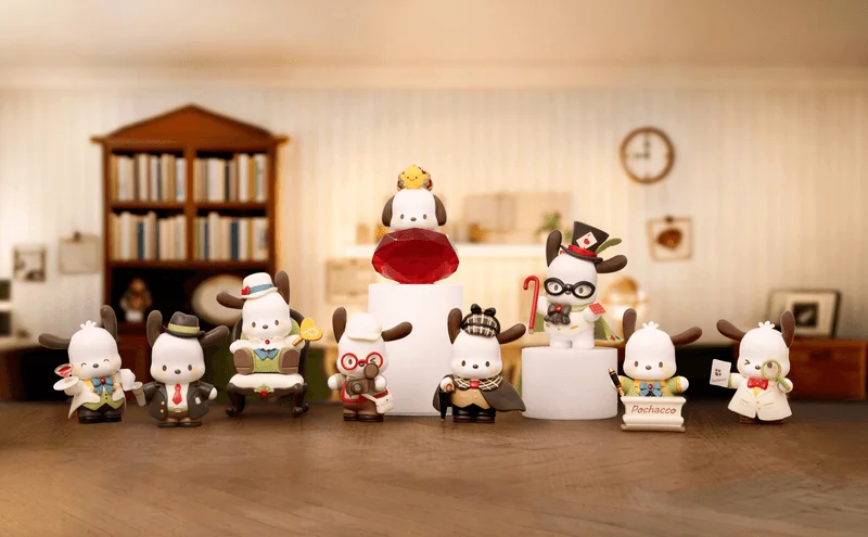 Pochacco Diamond Detective Series Figures Blind Box
