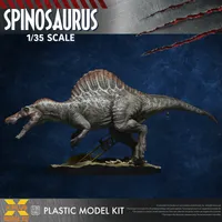 1/35 Scale Jurassic Park III Spinosaurus Plastic Model Kit