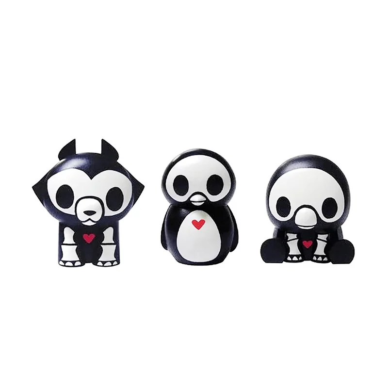 Skelanimals PVC Box Set 3 (Jae, Pen, Pudge)