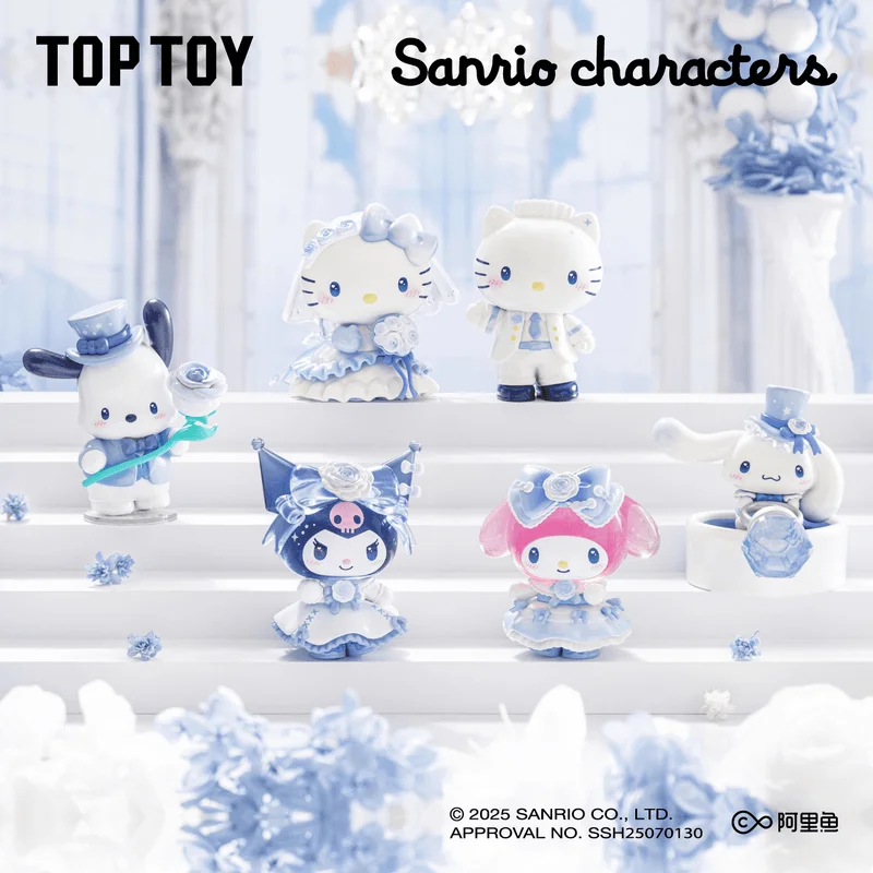 Sanrio characters Romantic Wedding Series Figures Blind Box