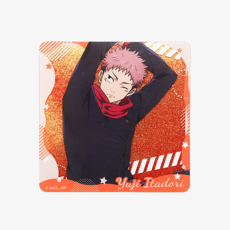 PUREMIND Jujutsu Kaisen S2 - Acrylic Liquid Coaster Yuji Itadori - Jujutsu Kaisen