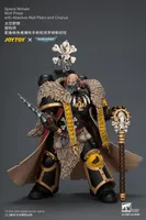 JOYTOY Space Wolves Wolf Priest with Absolvor Bolt Pistol and Crozius - Warhammer 40K - photo 15