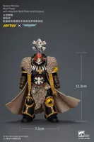 JOYTOY Space Wolves Wolf Priest with Absolvor Bolt Pistol and Crozius - Warhammer 40K - photo 8