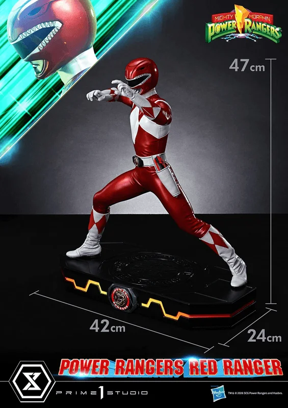 Premium Masterline Mighty Morphin Power Rangers Red Ranger