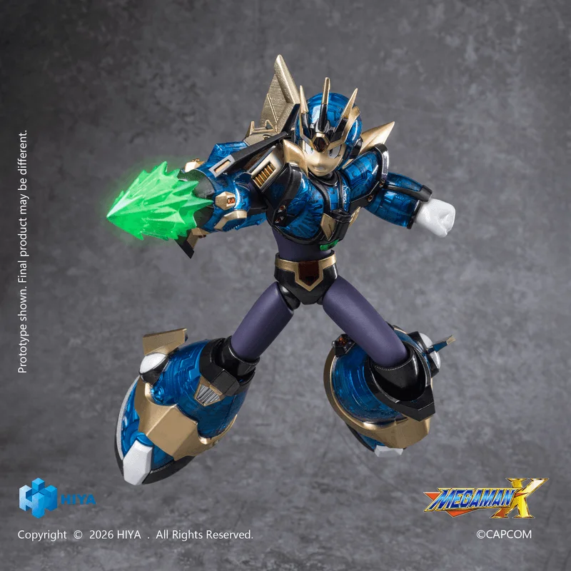 HIYA TOYS None Scale 6.1 Inch Mega Man X series X Ultimate Armor Version Action Figure - Mega Man