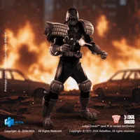 HIYA TOYS 1/12 Scale 6 Inch JUDGE DREDD Judge Dredd Black&White Ver. Action Figure - JUDGE DREDD - photo 6