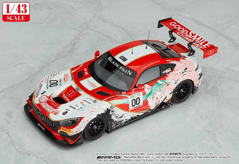 1/43 Good Smile Hatsune Miku AMG: 2017 SPA24H Ver.