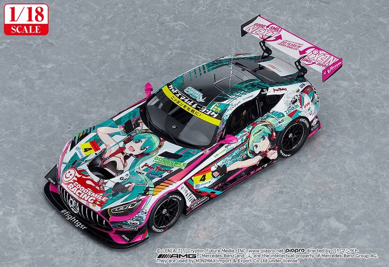 1/18th Scale Good Smile Hatsune Miku AMG 2020 SUPER GT Okayama Test Ver.