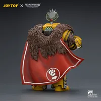 JOYTOY Imperial Fists Lord Castellan Evander Garrius, The Tyrant of Cthonia with the Subjugator and Incineratus - Warhammer 40K - photo 3