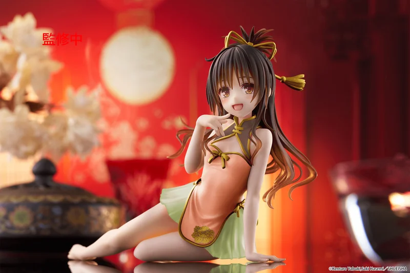 TAITO To Love-Ru Darkness Desktop Cute Figure - Mikan Yuki (Chinese Dress Ver.) Renewal - To LOVE-Ru